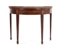 An English Walnut Games Table, Height 28 1/2 x width 36 x depth 17 inches.
