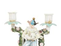 Two Dresden Porcelain Figurines