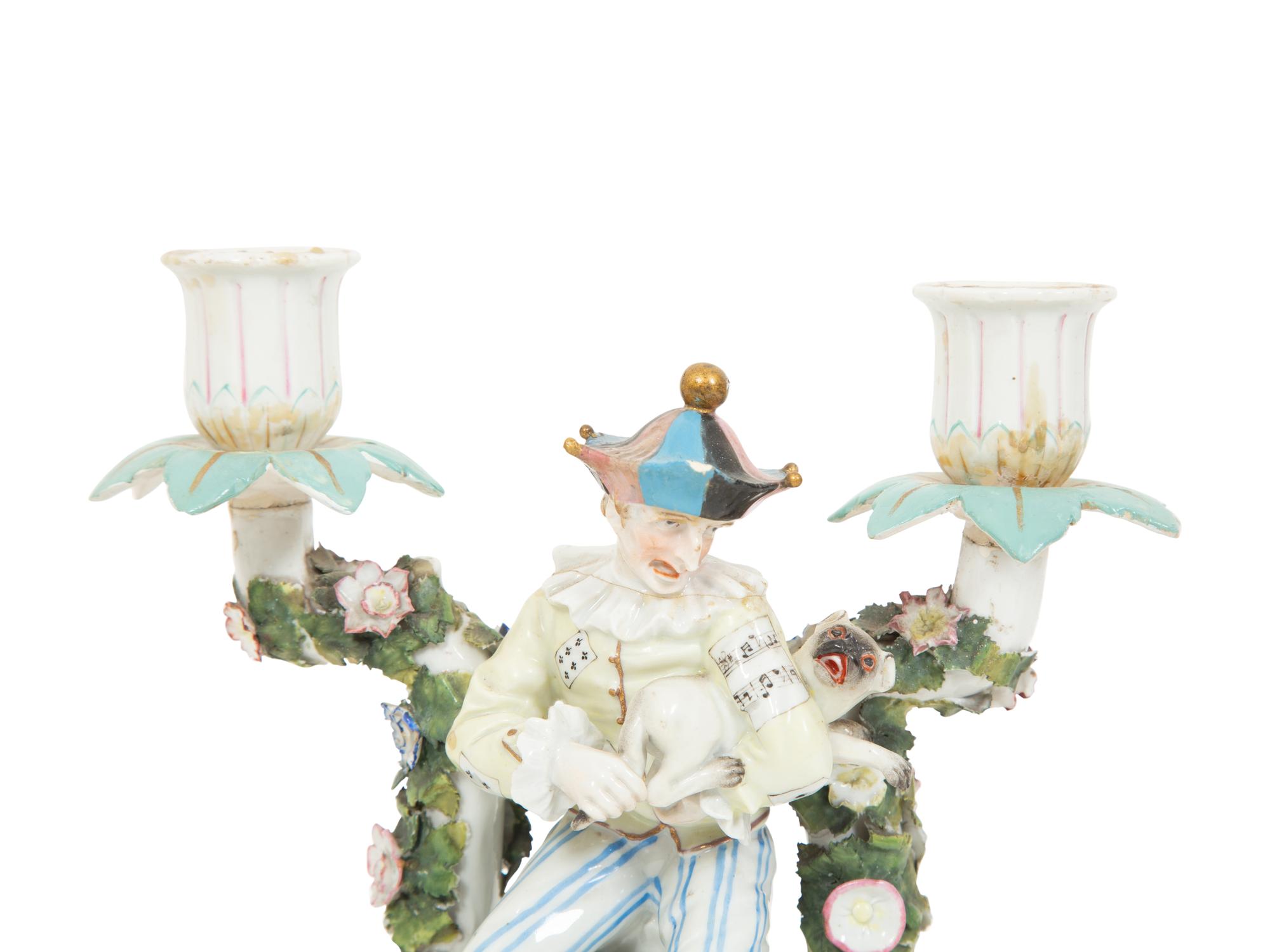 Two Dresden Porcelain Figurines