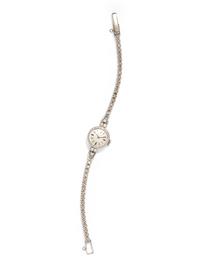 ROLEX, WHITE GOLD AND DIAMOND WRISTWATCH
