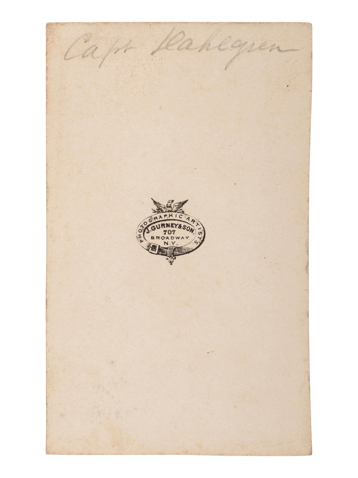 [CIVIL WAR] 12 photos of naval subjects, incl. Goldsborough, Dahlgren, Braine, & French (US Marines)