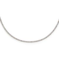 WHITE GOLD AND DIAMOND NECKLACE