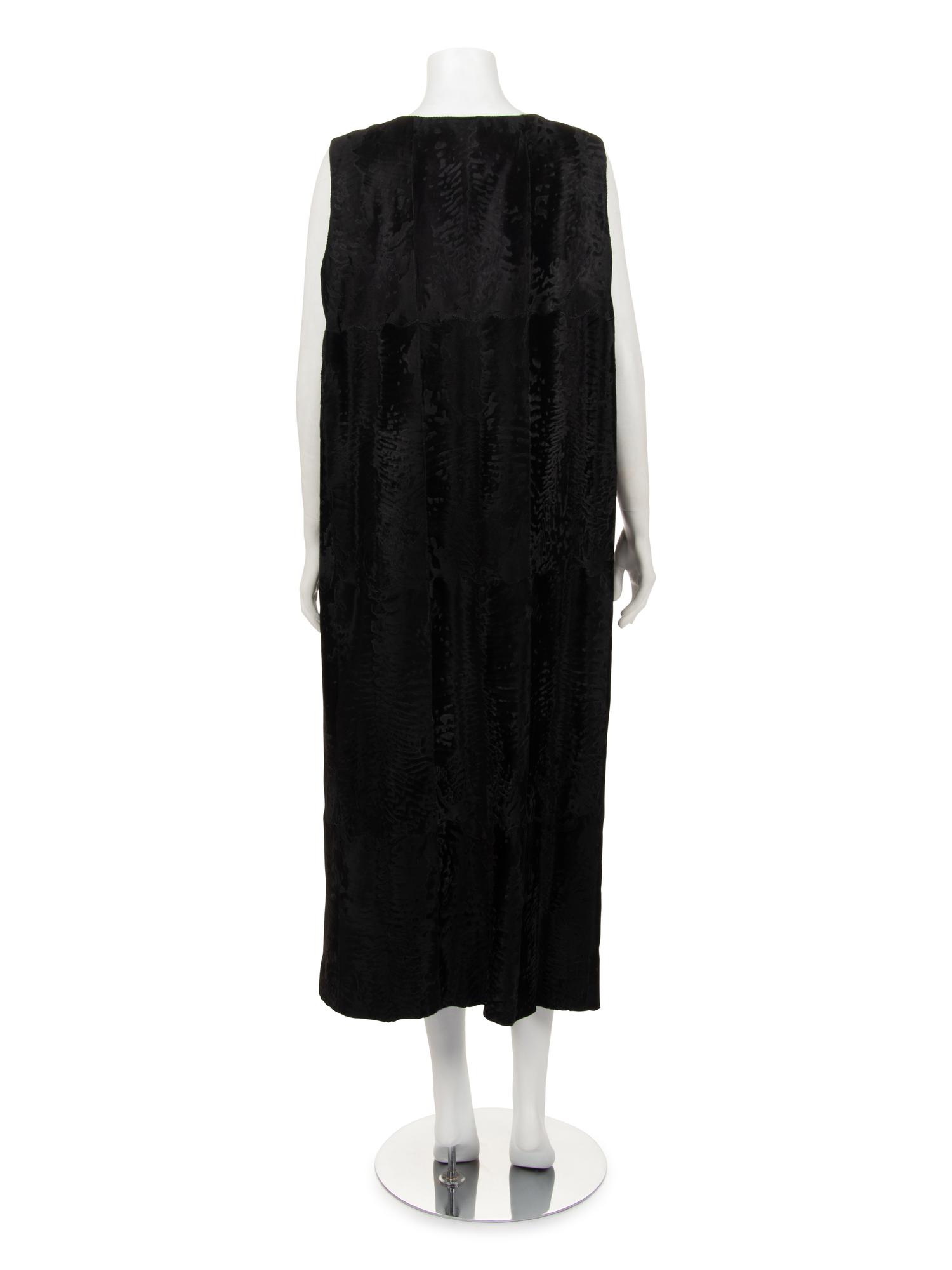 Broadtail Sleeveless Duster Jacket, Attributed to J. Mendel