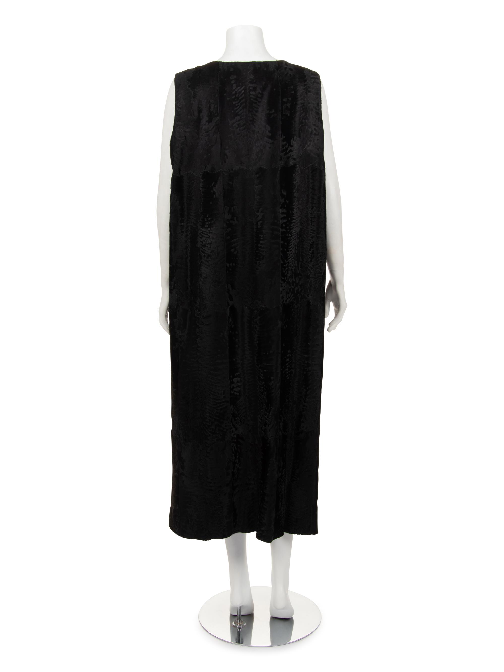 Broadtail Sleeveless Duster Jacket, Attributed to J. Mendel