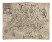 [MAP]. SMITH, John, Captain (1580-1631). Virginia . [London ca 1625].