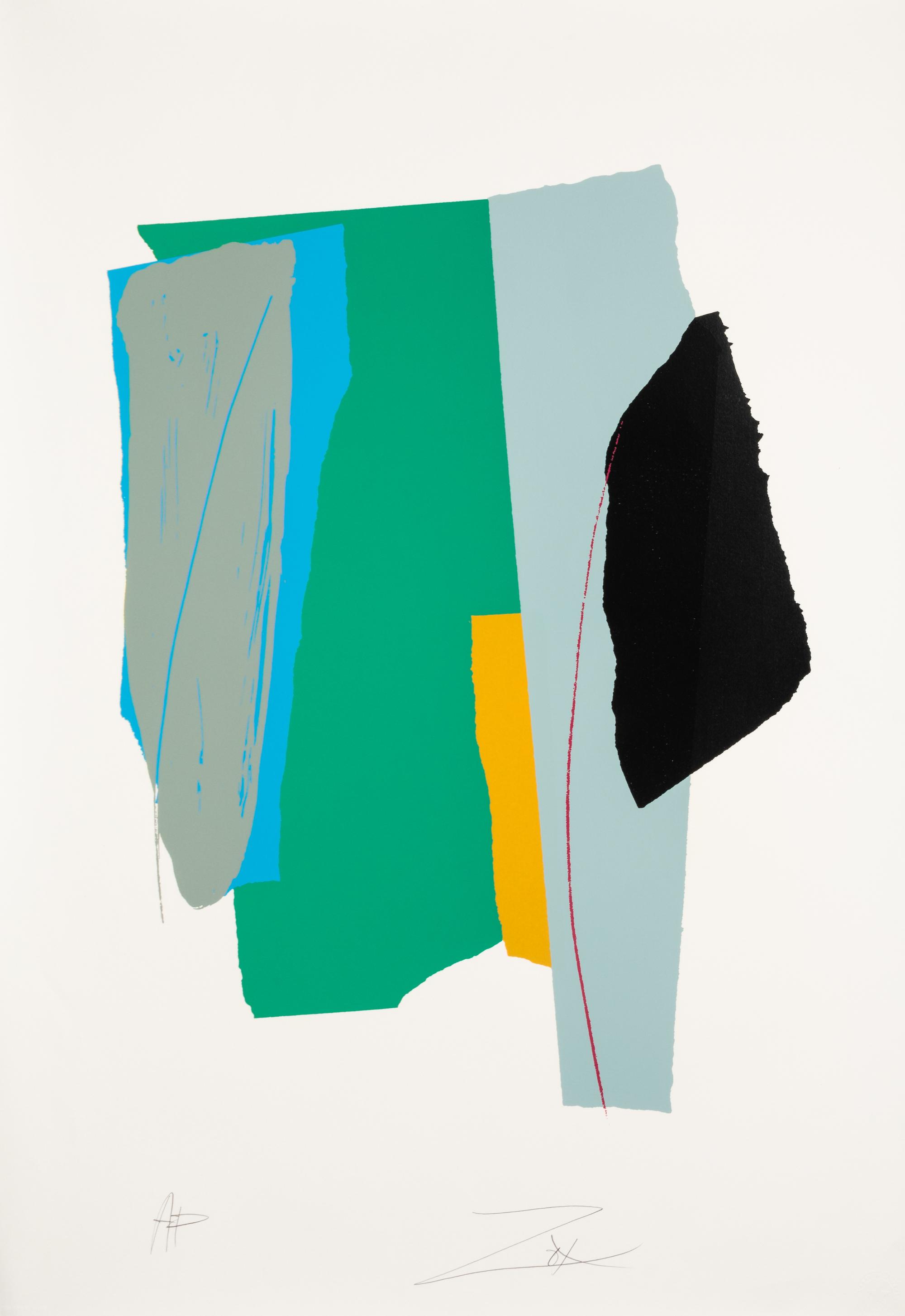 Larry Zox, (American, 1937-2006), A group of six works