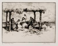 Roadside Pottery Vendors, edition 20/35