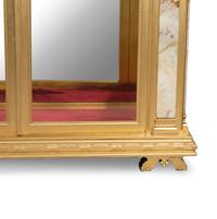A Pottier and Stymus Giltwood and Onyx Cabinet — LATE 19TH CENTURY