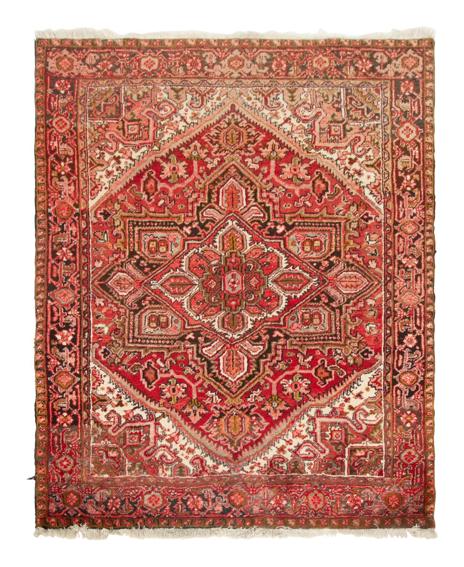 A Heriz Wool Rug