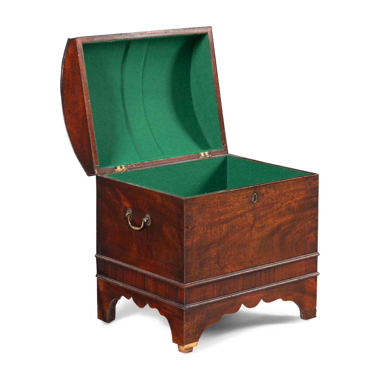A George III Mahogany Cellarette