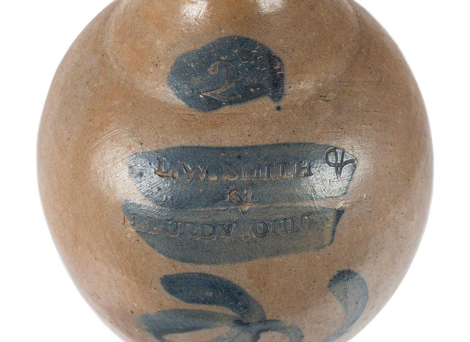 An Ohio Two Gallon Stoneware Jug