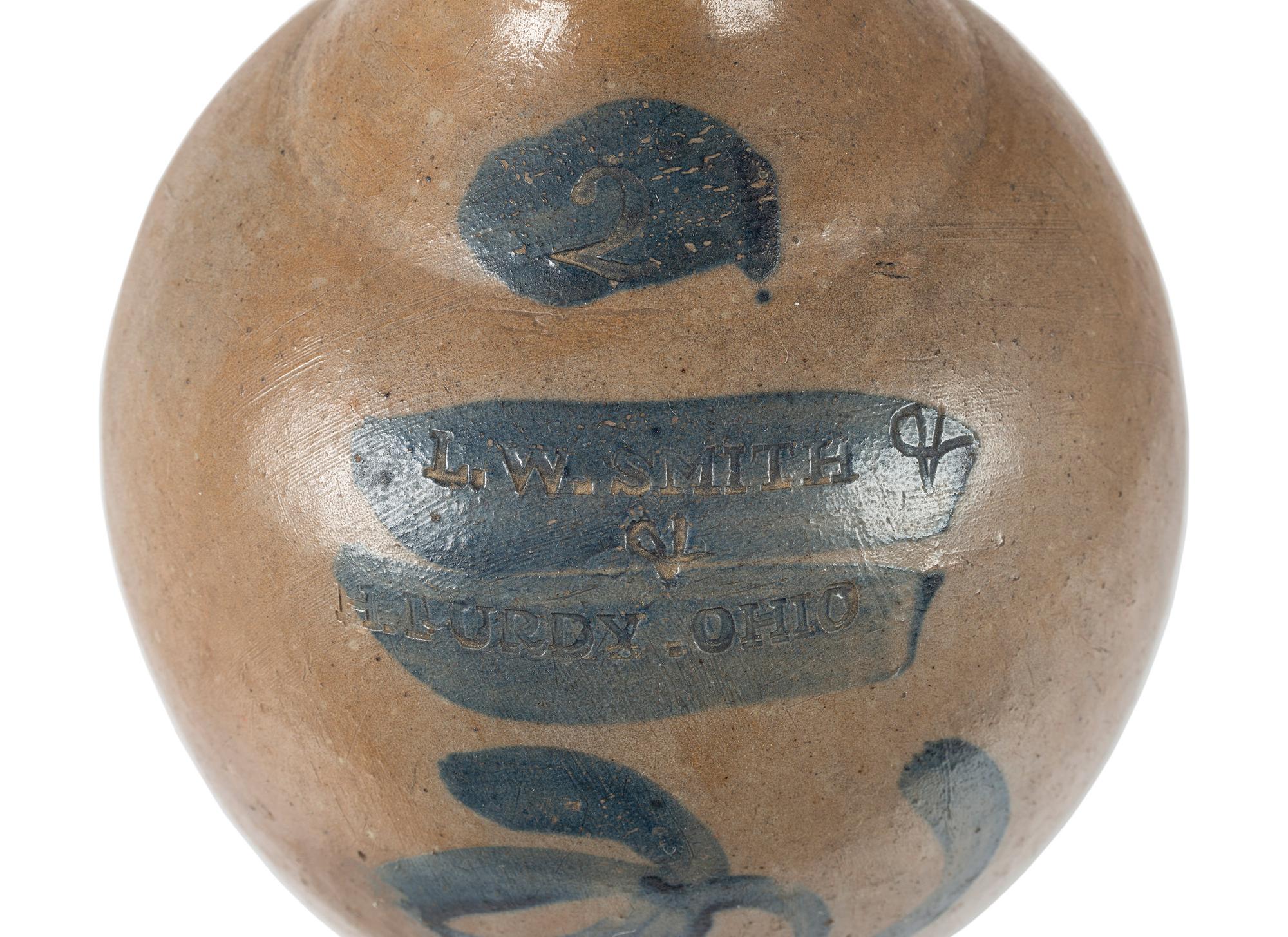 An Ohio Two Gallon Stoneware Jug