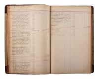 [NATIVE AMERICAN] -- [OKLAHOMA TERRITORY]. Manuscript ledger from trading post at Cloud Chief, Oklahoma Territory, with detailed purchase records for members of the Cheyenne and Arapaho Tribe, ca 1903-1904.
