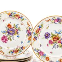A Set of Ten Czech Porcelain Plates