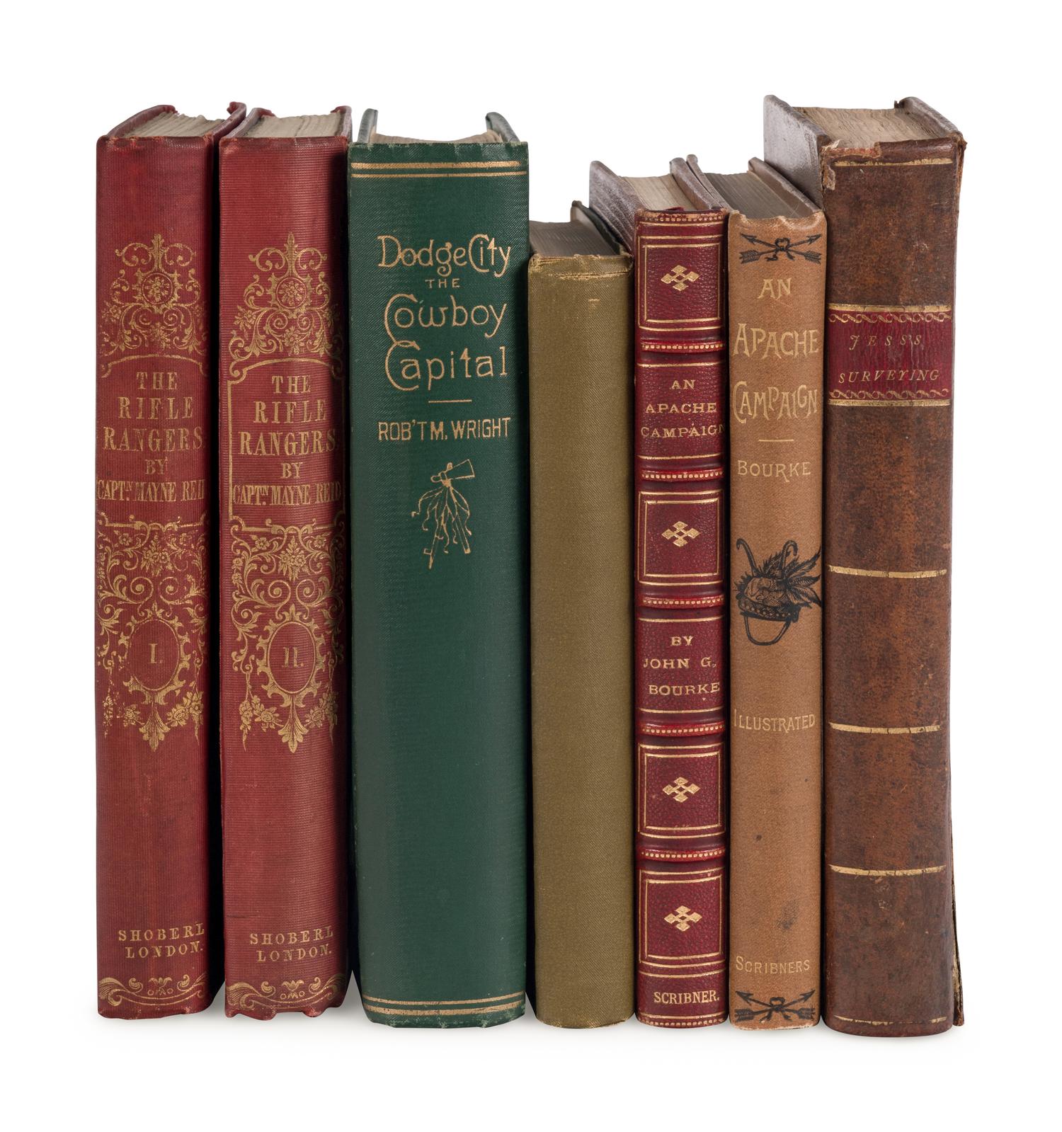 [AMERICANA]. A group of 6 FIRST EDITIONS, comprising: