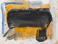 Bram Bogart, (Belgian, 1921-2012), Untitled No. 1, 1990