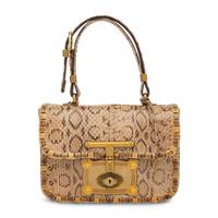 Bottega Veneta, Python Skin Handbag