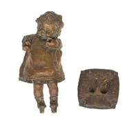 A Continental Bronze Figure, JUAN CLARA (SPANISH, 1875-1958), Height 9 3/4 inches. — JUAN CLARA (SPANISH, 1875-1958),