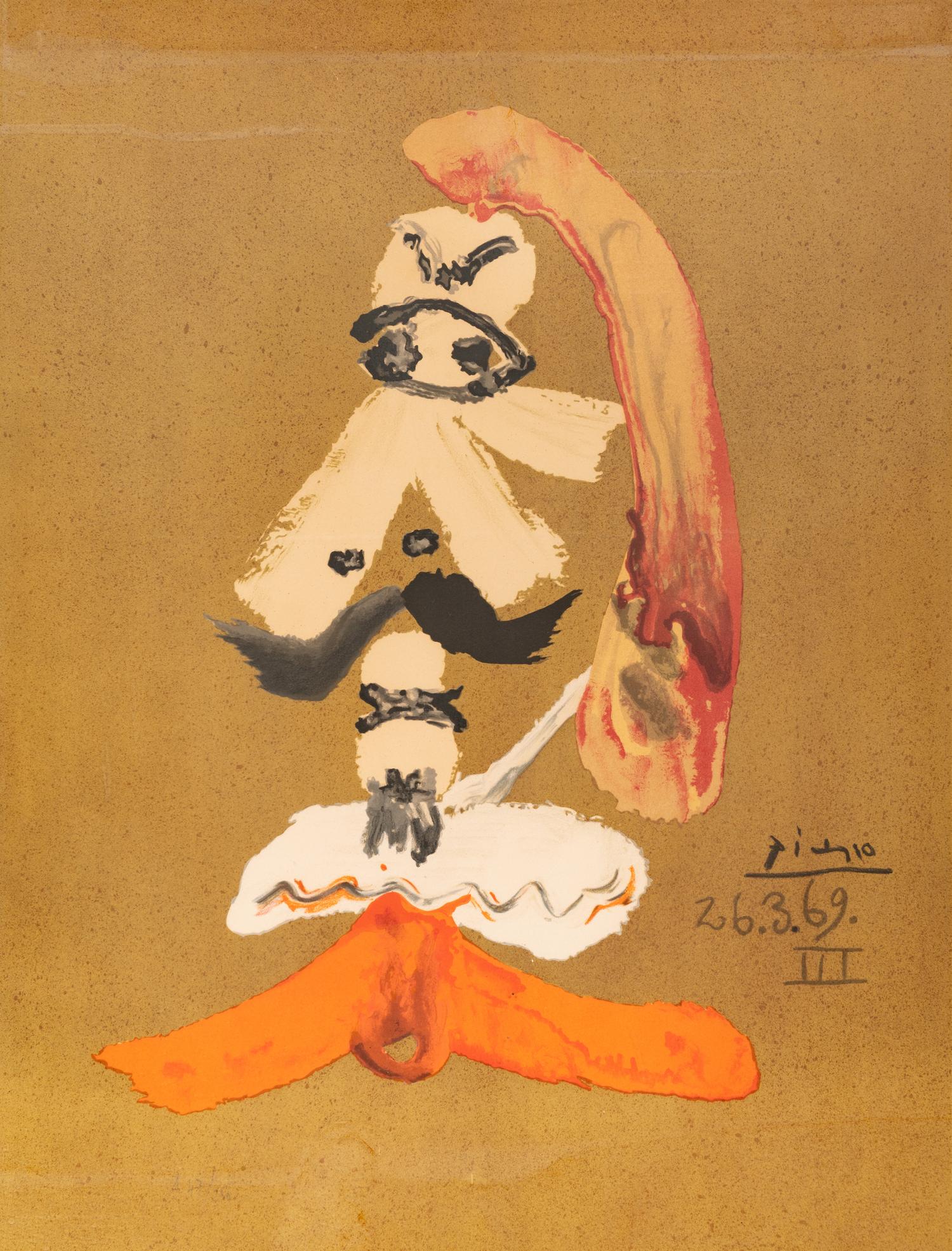 A group of three prints from Portraits Imaginaires