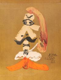 A group of three prints from Portraits Imaginaires