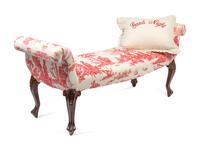 A Louis XV Style Upholstered Bench