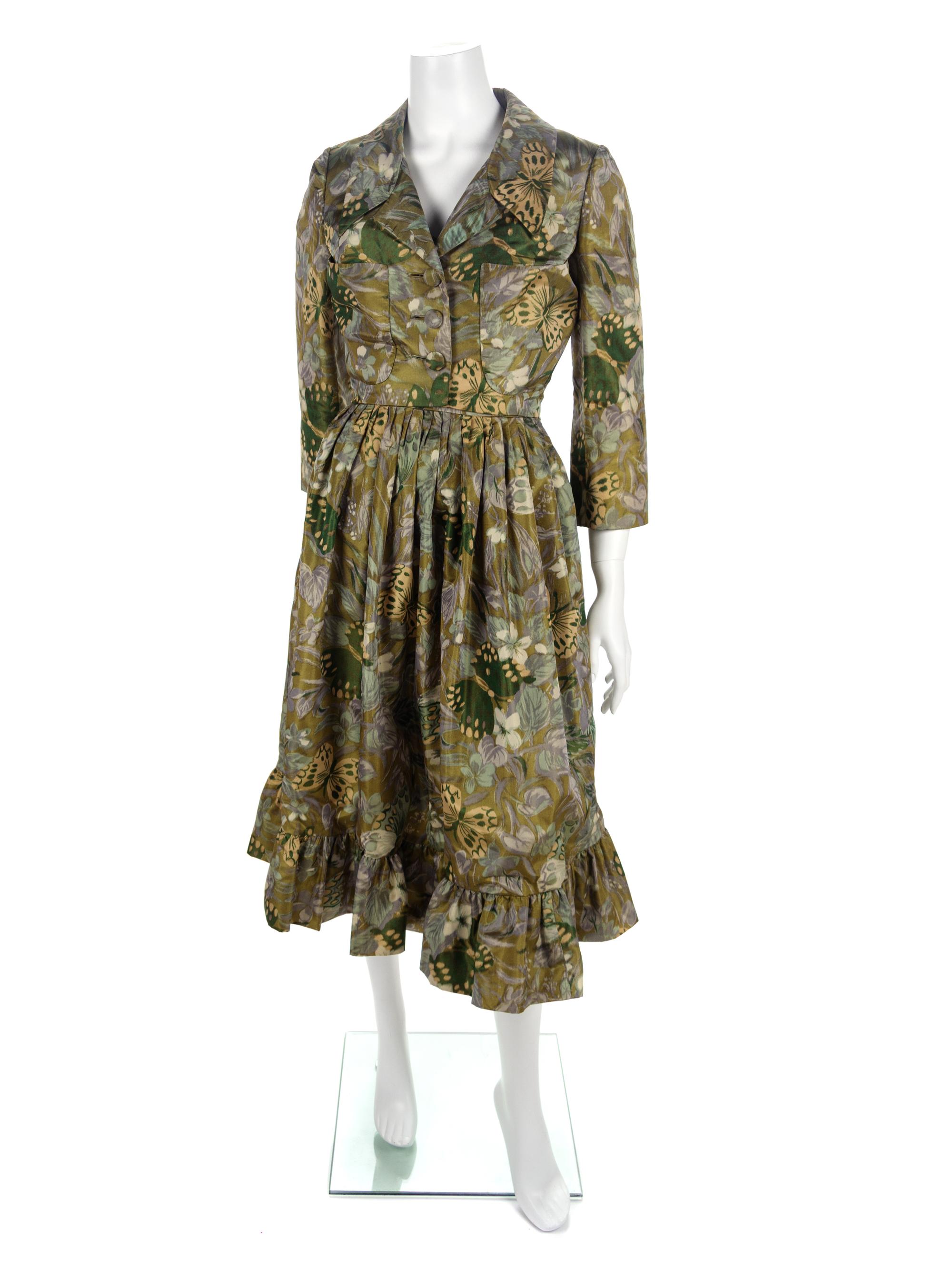 Galanos Jacket, Vest and Skirt, 1960s