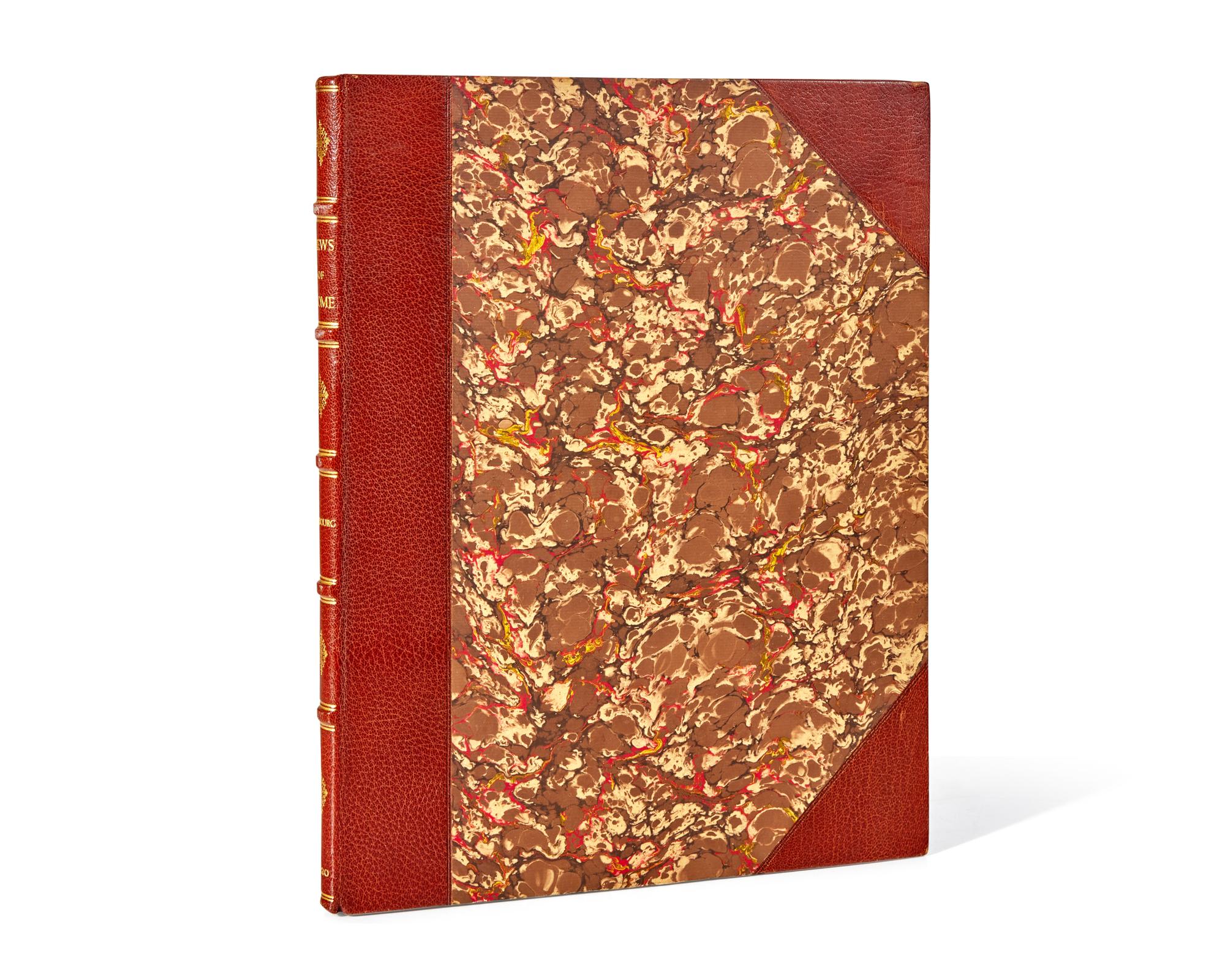 [Color-Plate Books] Dubourg, M(atthew). Views of the Remains of Ancient Buildings in Rome, and Its Vicinity. With a Descriptive and Historical Account of Each Subject