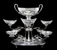 A George III Silver Epergne by Thomas Pitts