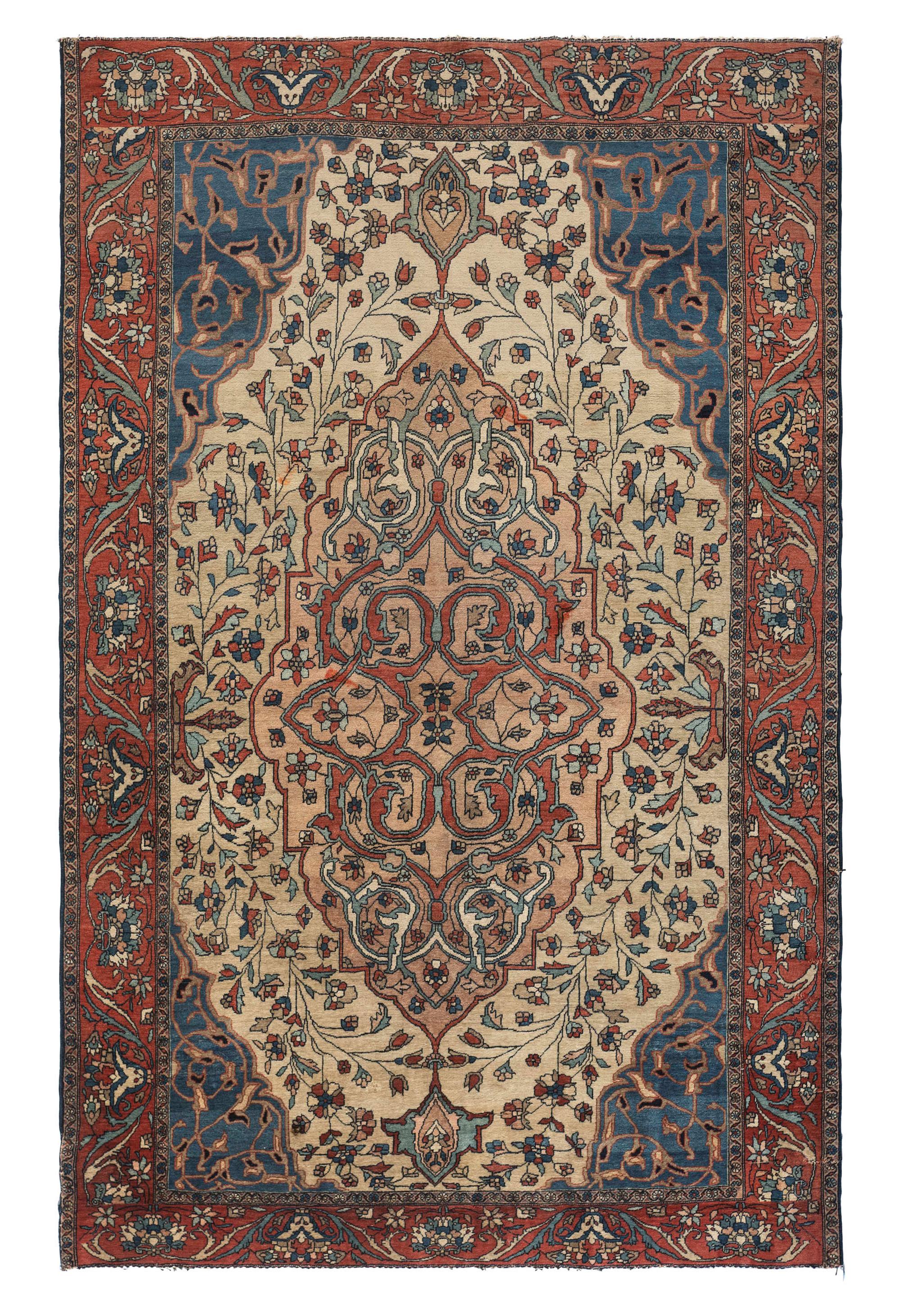 An Isfahan Wool Rug