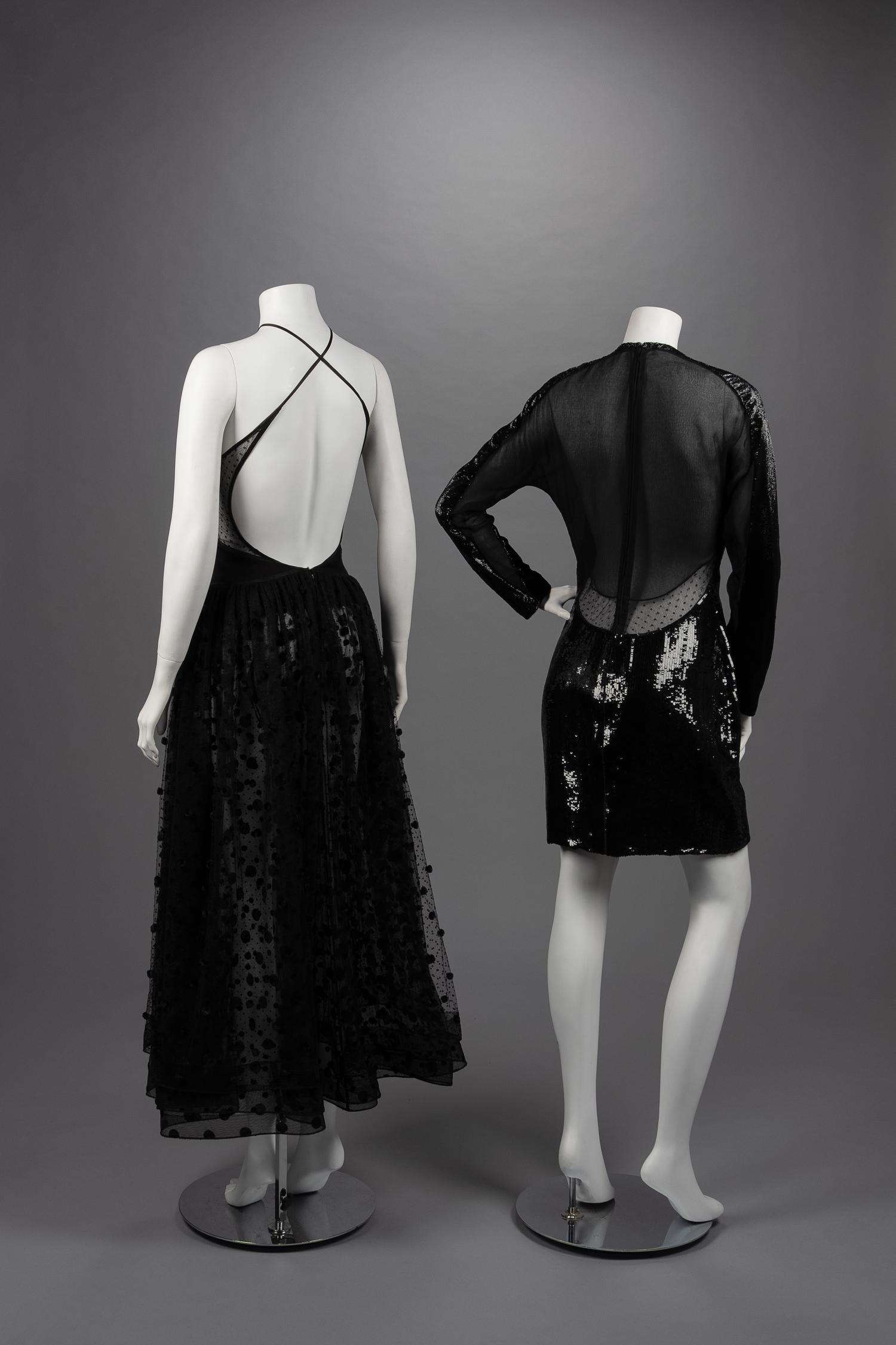 Two Geoffrey Beene Dresses, Fall 1990