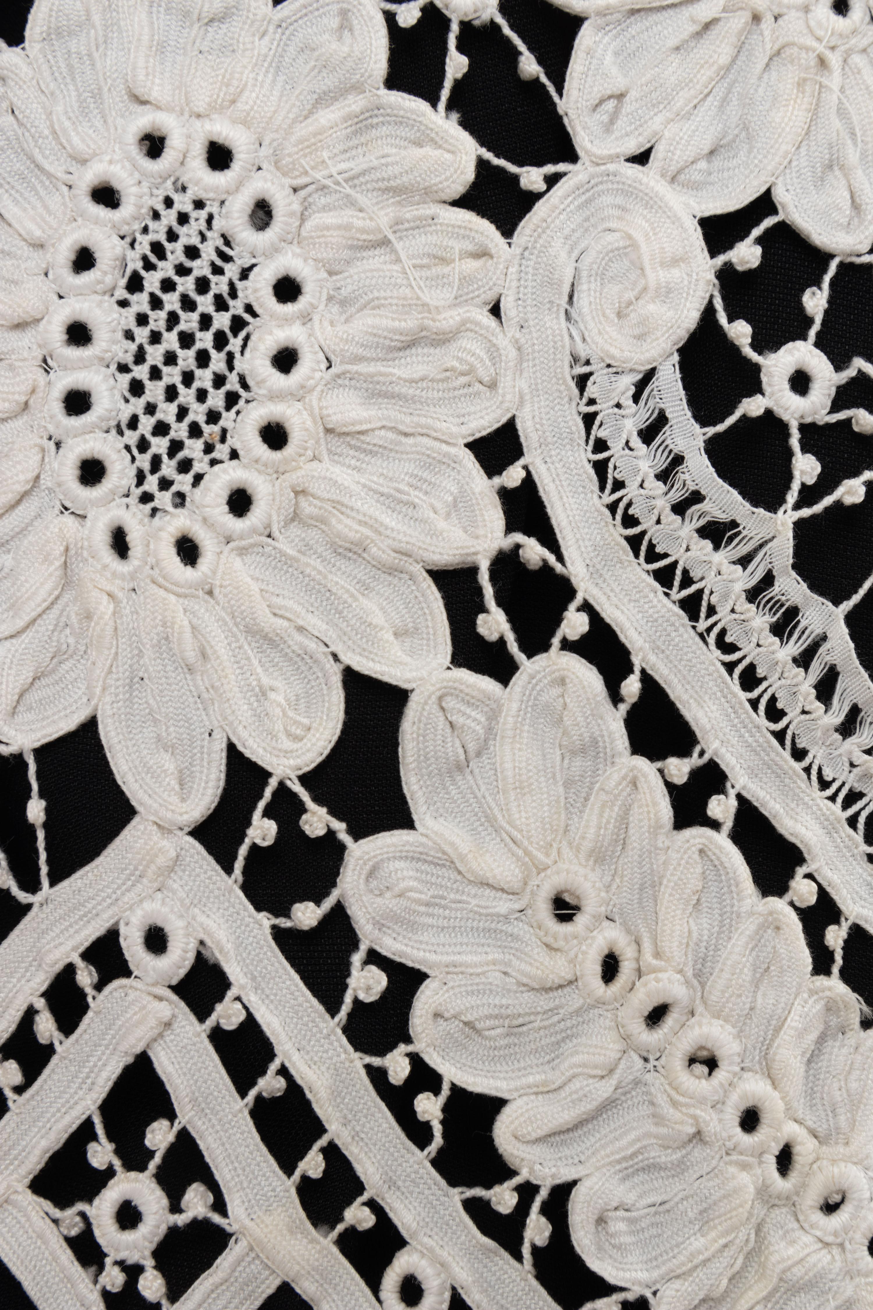 Edwardian Lace Jacket, Early 20th Century