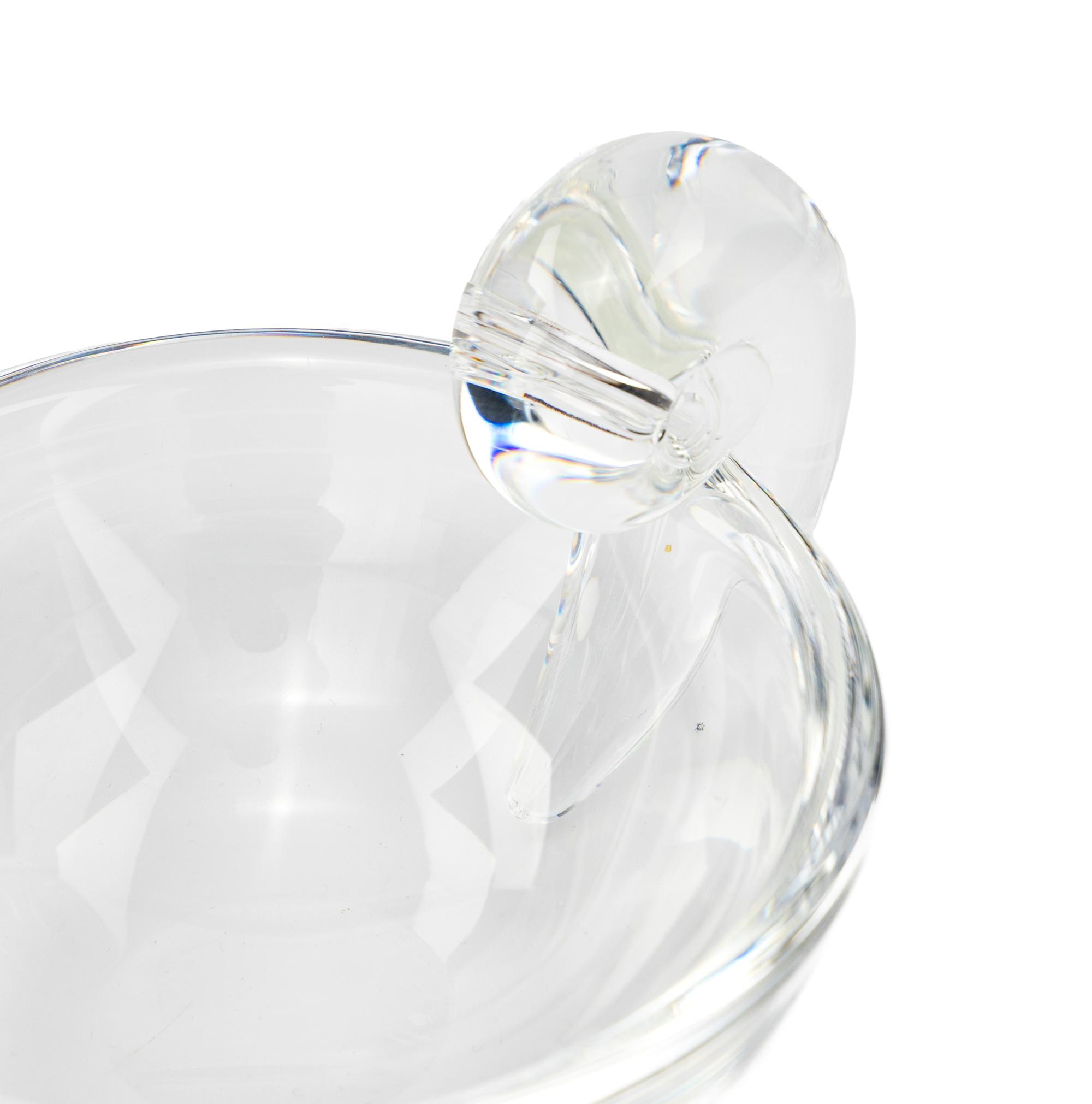 A Group of Five Steuben Glass Table Articles