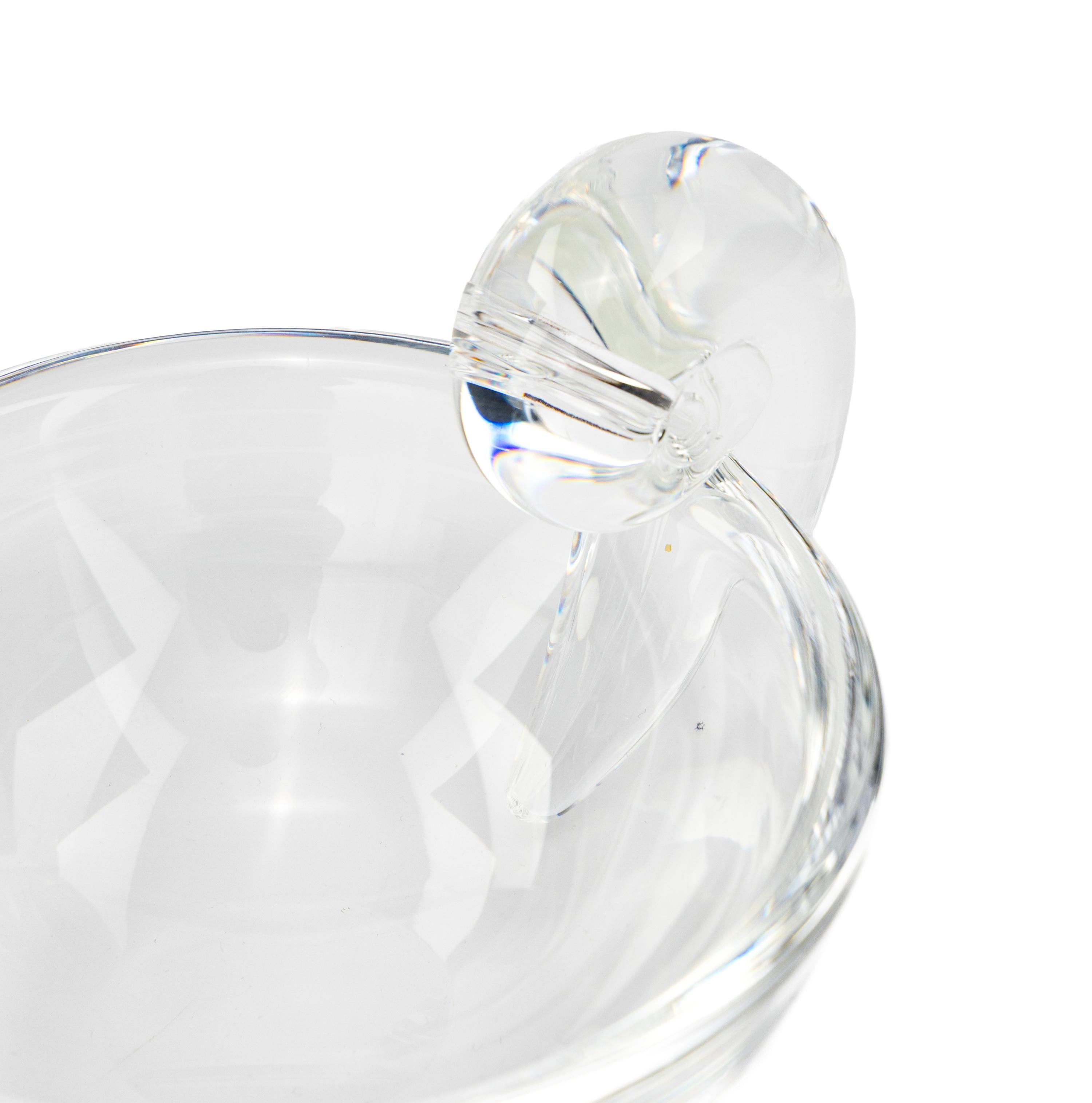 A Group of Five Steuben Glass Table Articles