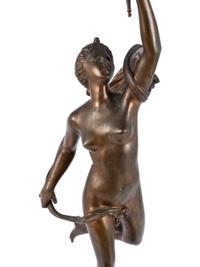 A Pair of Sculptures of Mercury and Psyche