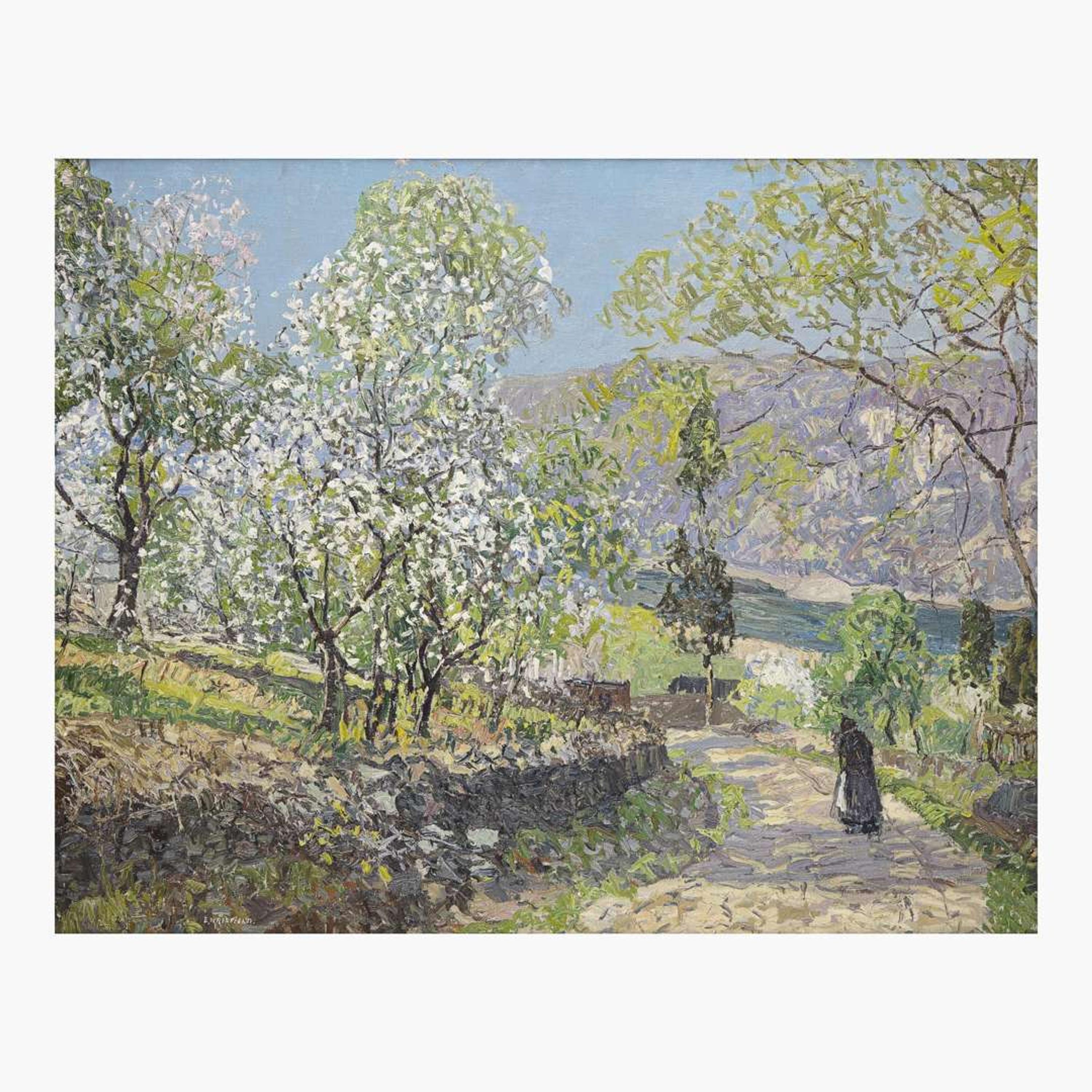 Edward Willis Redfield (American, 1869–1965) Road to the River
