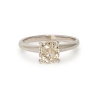 OLD MINE CUT DIAMOND RING