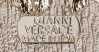 A Gianni Versace Pearl and Rhinestone Greco Link Belt,