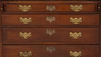 A George III Mahogany Secretary Desk