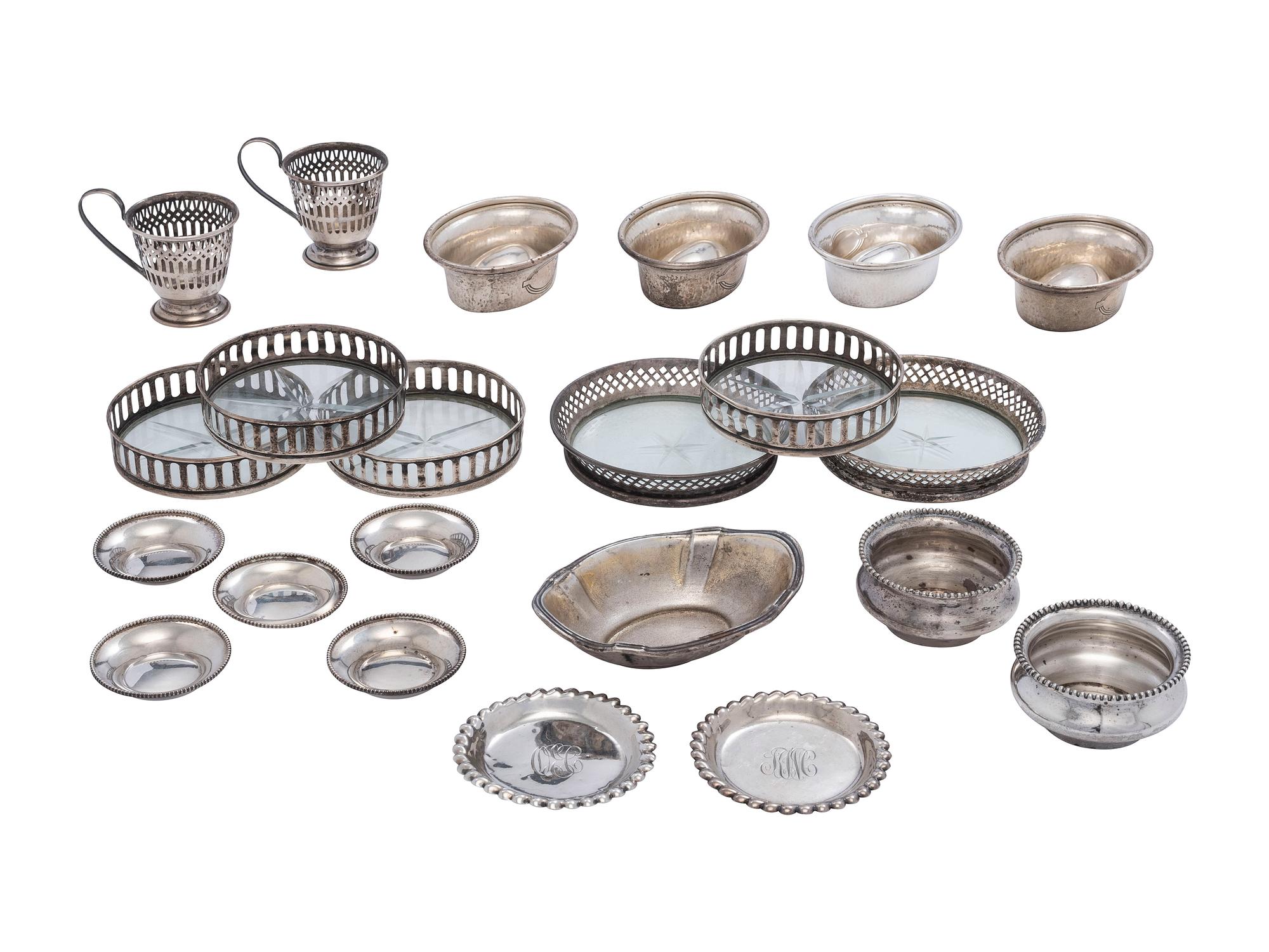 Twenty-Two American Silver Tablewares