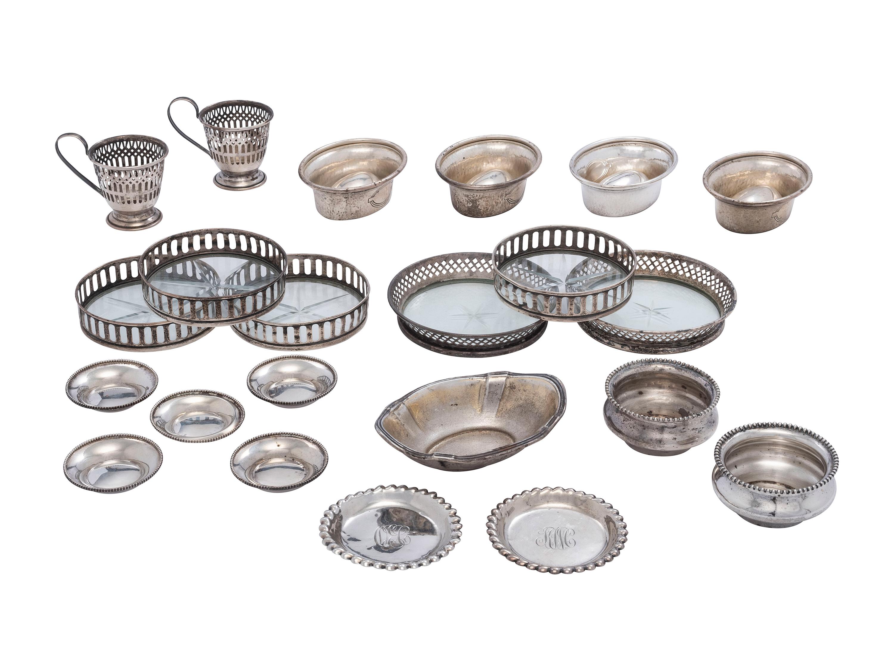 Twenty-Two American Silver Tablewares