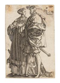 Wedding Dancers (four plates, various sizes)