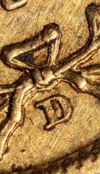 An 1850-D Liberty Head $1 Gold Coin