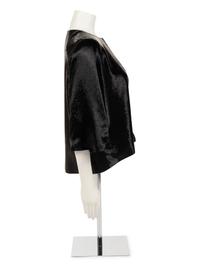 Chado Ralph Rucci Glass Bead Embellished Crop Jacket, c.2010