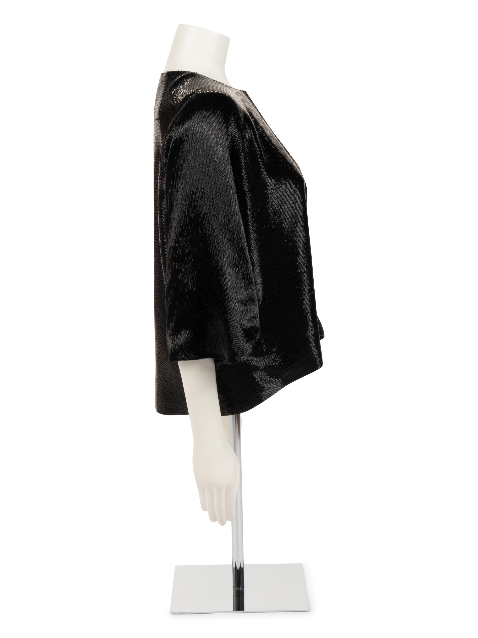Chado Ralph Rucci Glass Bead Embellished Crop Jacket, c.2010