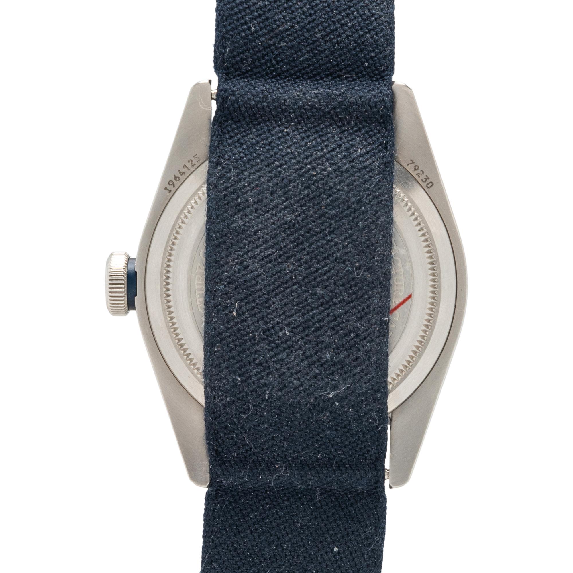 TUDOR, REF. 79230B STAINLESS STEEL 'BLACK BAY' WATCH, BOX & PAPERS