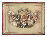Two Victorian Shellwork Pastoral Pictures