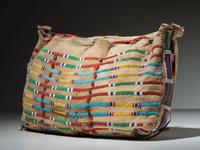 Apsáalooke (Crow) Beaded Buffalo Hide Possible Bag