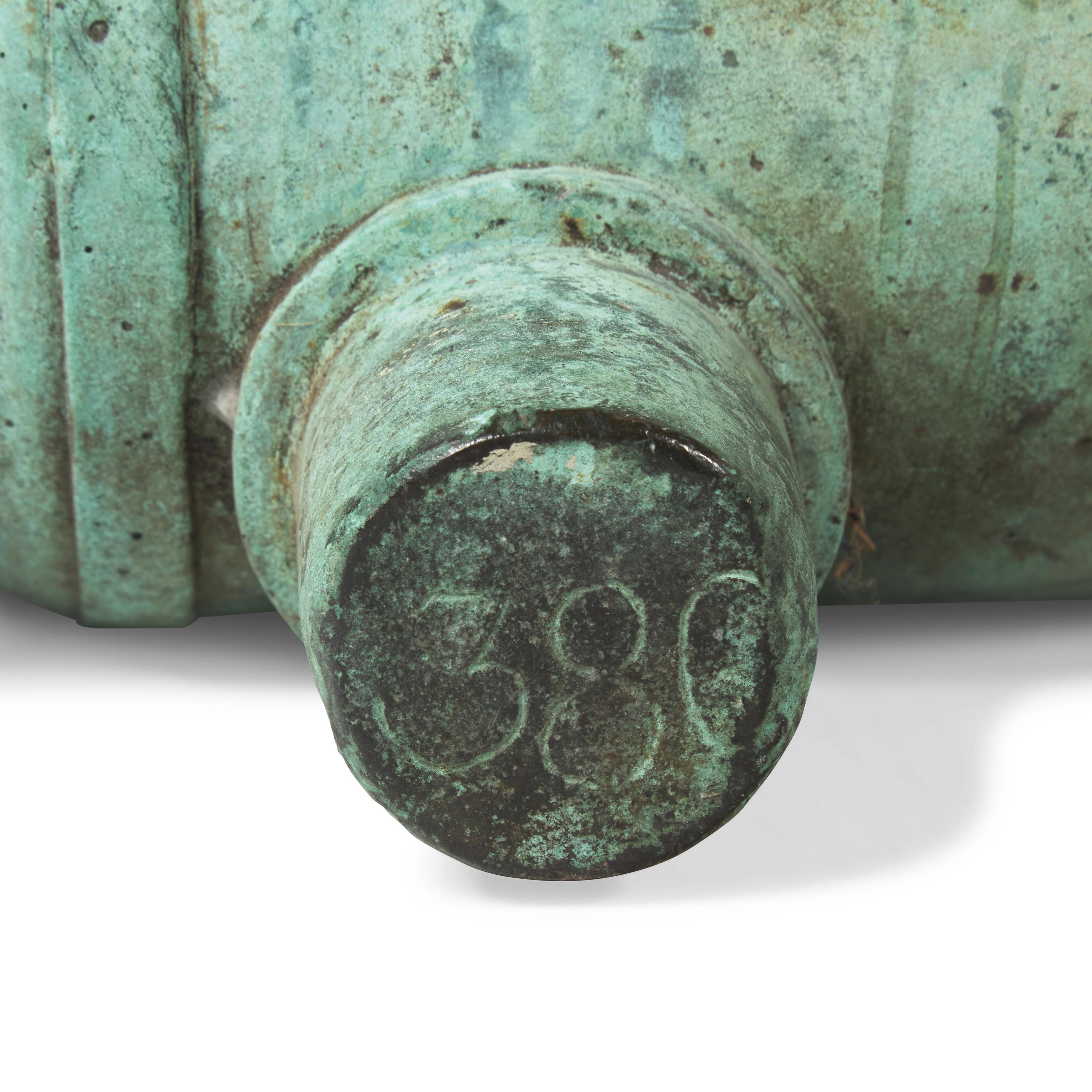 A Revolutionary / War of 1812 Bronze Cannon, Possibly from Paul Revere's Foundry