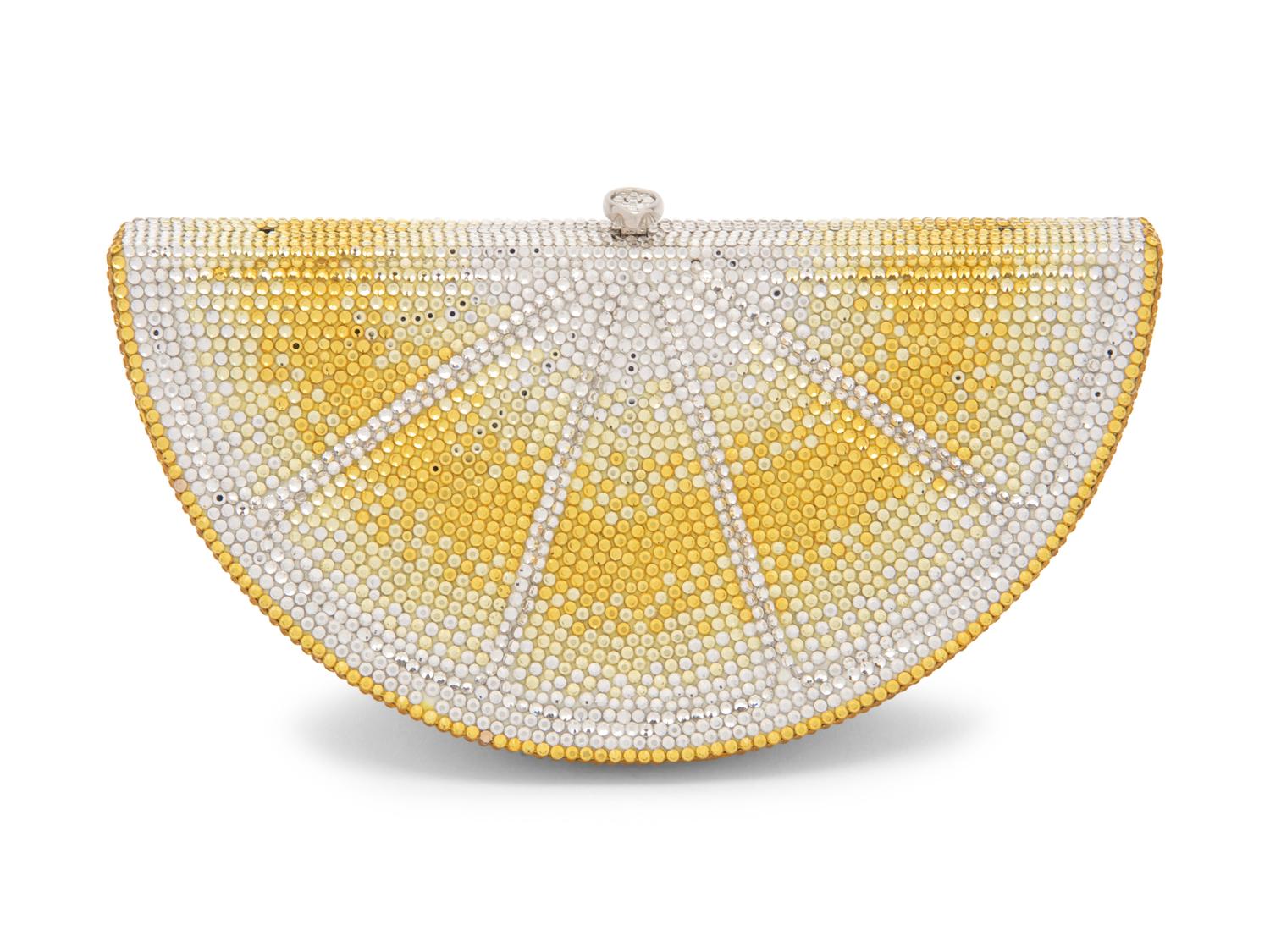 Judith Leiber Lemon Slice Minaudière