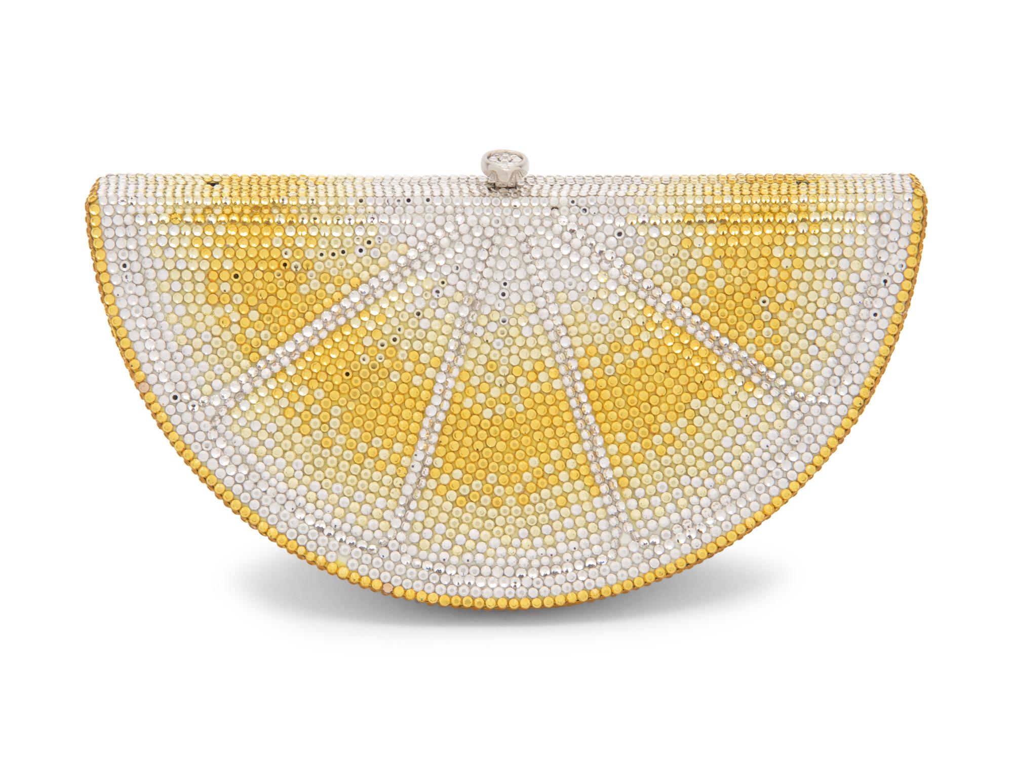 Judith Leiber Lemon Slice Minaudière